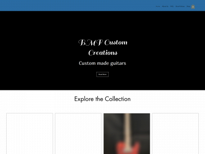 bmfguitars.com snapshot