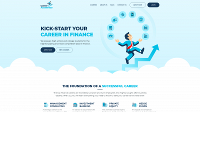 thecareeraccelerator.org snapshot
