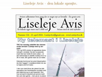 liselejeavis.dk snapshot