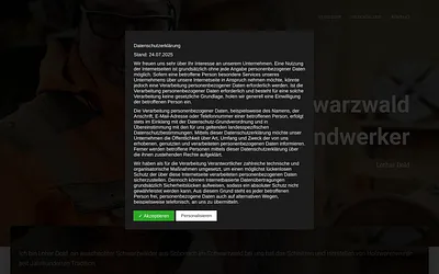 schwarzwaldholzhandwerker.de snapshot