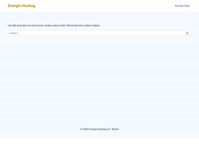 energiehealing.nl snapshot