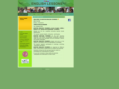englishlessons.lt snapshot