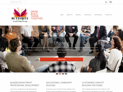 butterflyleadershipgroup.com snapshot