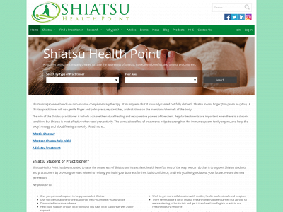 shiatsuhealthpoint.co.uk snapshot