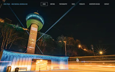 www.erikpauljournalism.com snapshot