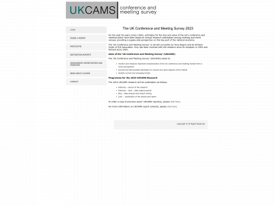 ukcams.org.uk snapshot