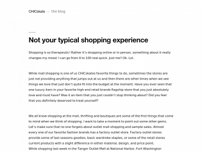 chicskate.com snapshot
