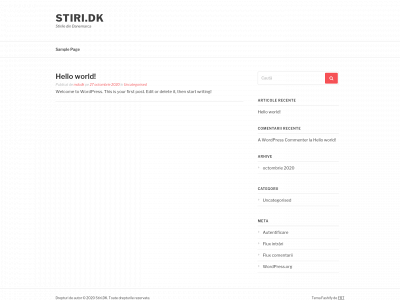 stiri.dk snapshot