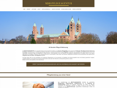 mdh-pflegeagentur.de snapshot