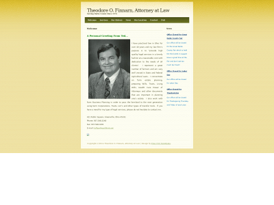 tedfinnarnlawoffices.com snapshot