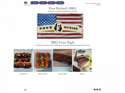 poorrichardsbbq.com snapshot