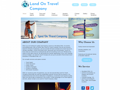 landontravelco.com snapshot