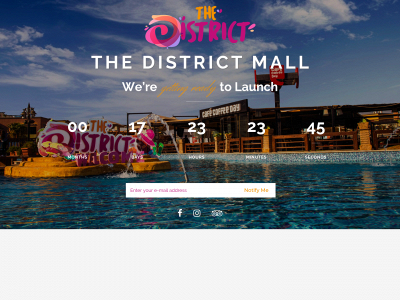 thedistrictmall.com snapshot