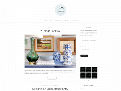 jogalbraithathome.com snapshot