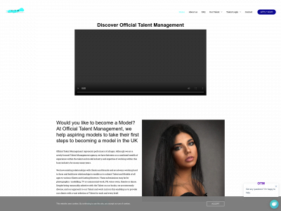 official-talent-management.co.uk snapshot