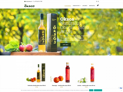 oksos.lt snapshot