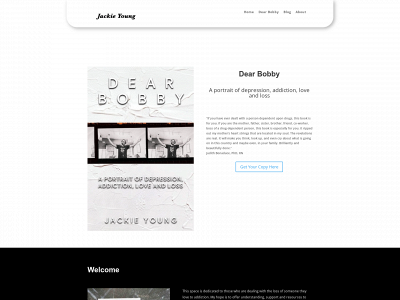 jackieyoungauthor.com snapshot