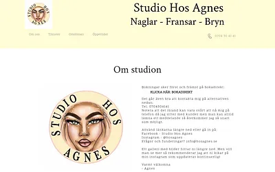 hosagnes.se snapshot