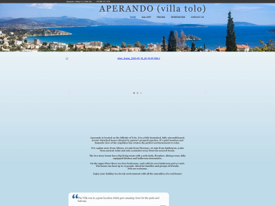 villa-tolo.com snapshot