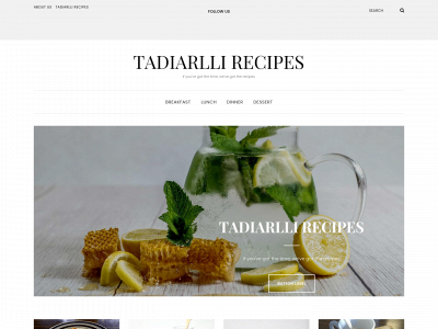 tadiarllirecipes.com snapshot