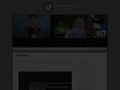 anthonyaugustlarson.com snapshot