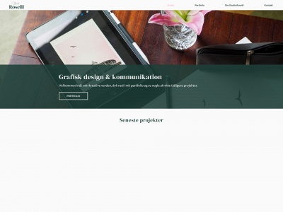studioroselil.dk snapshot