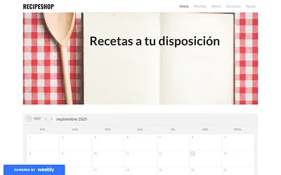 recipeshop12.weebly.com snapshot