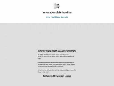 innovationsfabrikonline.se snapshot