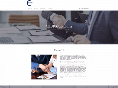 cbdrconsulting.com snapshot
