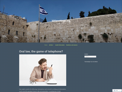 biblewritings.org snapshot