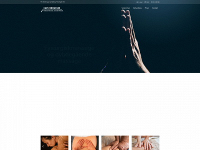 carstenmassør.dk snapshot