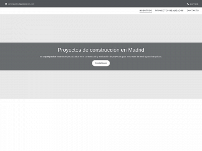 gycespaciosconstruccion.com snapshot
