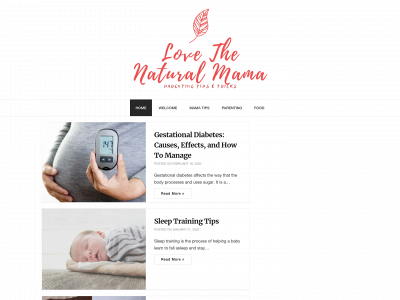 lovethenaturalmama.com snapshot