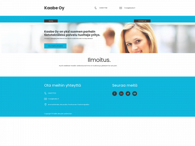 kaabe.fi snapshot
