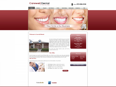carewelldentalclinic.com snapshot