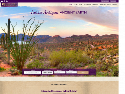 tierraantigua.com snapshot