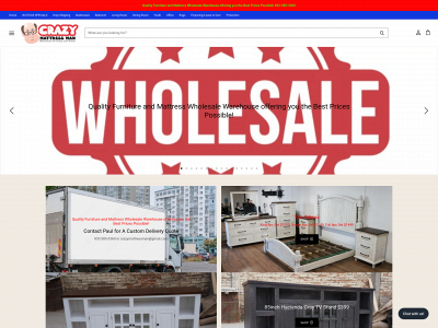 crazymattressman.com snapshot