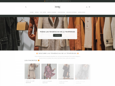 bambastore.es snapshot