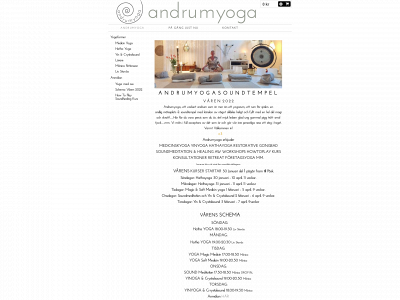 andrumyoga.se snapshot
