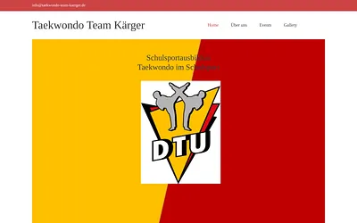 taekwondo-team-kaerger.de snapshot