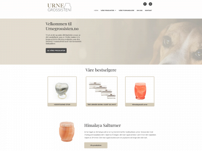 urnegrossisten.no snapshot