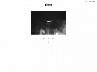 corpuxclothing.com snapshot