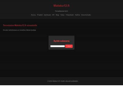 matsku12.fi snapshot
