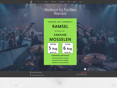 fanfareramsel.be snapshot