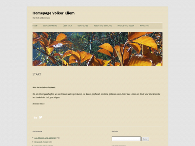 volkerkliem.de snapshot