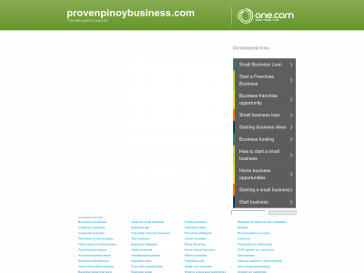 provenpinoybusiness.com snapshot