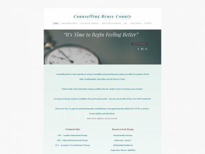 www.counsellingbrucecounty.com snapshot