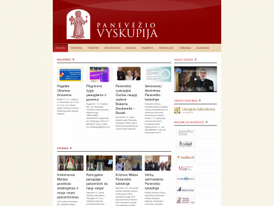 paneveziovyskupija.lt snapshot