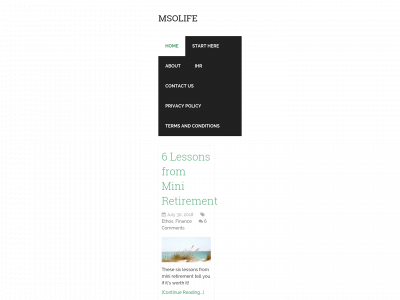 msolife.com snapshot