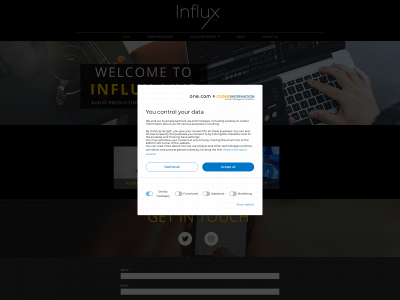 influxlive.co.uk snapshot